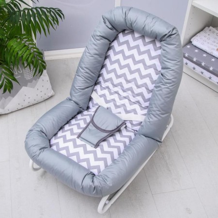Children's chair Polini Kids Zigzag, Gray
