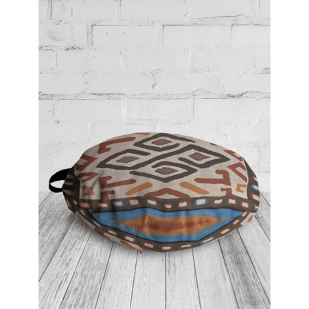 African motifs pillow, decorative, d = 52 cm-1