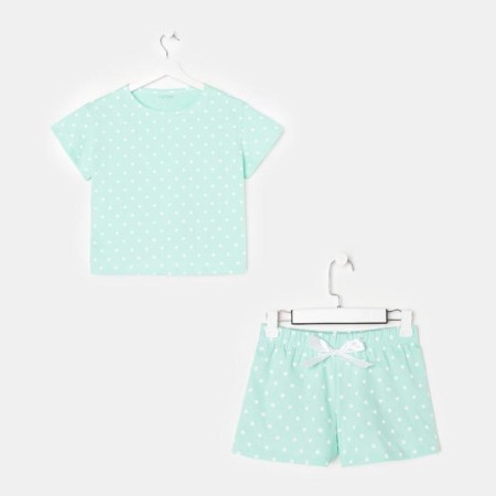 Pajama Women's KAFTAN "GOOKS", T-shirt, shorts, size 44-46-3