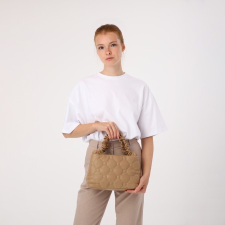 Board of lightning, long belt, beige color-1