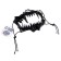 Mask "Jaw", black color