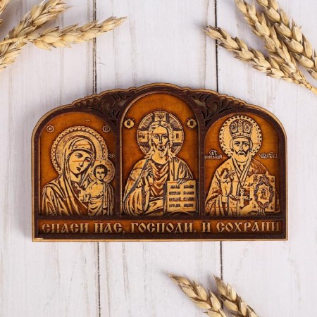 Triptych "Driver prayer", 3 icons