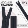 Lightning "Tractor", No. 5, detachable, automatic lock, 80 cm, black and blue color
