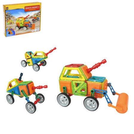 Magnetic designer "Magic Magnet", 76 parts