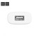 Network charger Hoco C11, USB - 1 A, MicroUSB 1 m cable, white