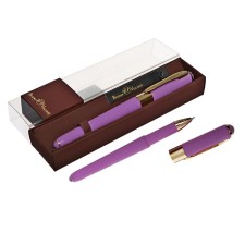 Ballic handle, 0.5 mm, BrunovisConti Monaco, Blue rod, Soft Touch Lilac, in case