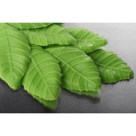 Glaze Confectionery "Leaflets" Green, 1 kg