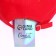 Baby cap for a boy, color red pp 54cm