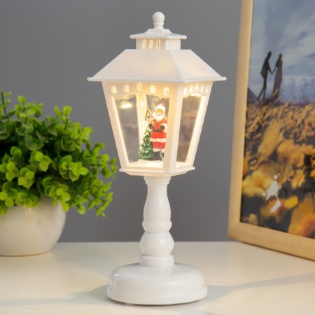 Nightlight "New Year's lantern" Led RGB from batteries 3HAAA MIX 8x8x22 cm Risalux-2