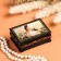 Casket "Angel with a kitten", 6 × 9 cm, lacquer miniature