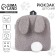 Baby backpack for the girl "Bunny", plush