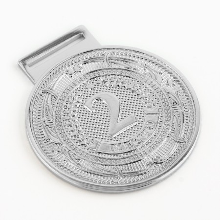 Prize medal 197, 2nd place, d = 5 cm, silver-3