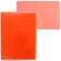 Folder with 10 A4, 500 μm inserts, calligrata, neon, orange