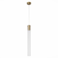 STL LUCE Sus. SL1229.313.01. Terni. 1x5 W, GU10, 4000K, 6x6x60 cm, brass color
