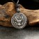 Amulet-cranes "Perunov Bull" No. 24, tin