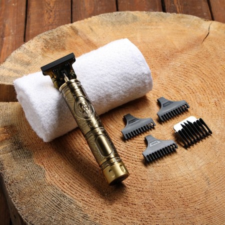Windigo Ltri-28 haircut machine, portable, 2500 mAh, 1.5/2/3/4 mm, battery, Barberberry-1