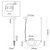 Suspended lamp IP20 LED 20W