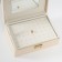 Casket to the leatherette for jewelry "Sweet. Strips" Dairy 14x20x8 cm