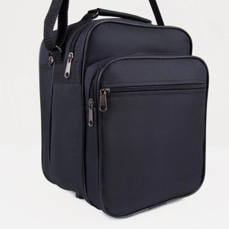 Male bag, "Sarabella", black color-2