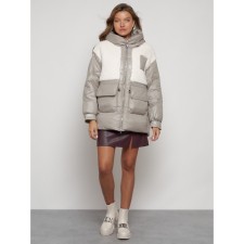 Winter jacket, size 50, light brown color