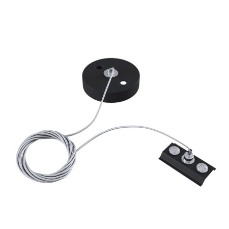 Cable suspension 1 pc, technical tra001cw-11b, 200x3,2x3.2 cm, black color