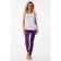 Female trousers, size 50, purple color