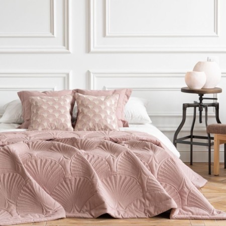 Cover with pillowcases "Hugo", size 230x250 cm, powder color