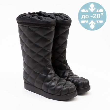 Women's boots art. 990-45, black color, size 36/37