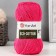 Yarn "Eco-Cotton" 80% cotton 20% polyester 220m/100g (803 raspberries)