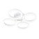Ceiling light ESCADA, 10282/4LED. 1x60W, LED, 4200LM, 3000/4000/6000K, 515x515x100 mm, white/transparent color