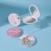 Folding mirror “Wonderful Life”, D 7.5 cm, with an increase, Mix drawing