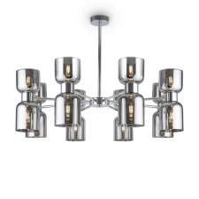 Подвесной светильник Freya FR5203PL-16CH1 Savia, 860х860х510 мм, E27, 16х60Вт, цвет хром