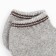Women's socks from Mongolian wool, gray color, size 23 (34-36)