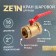 Ballic zein tap, inner/internal thread 2 ", pen