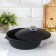 Frying "Tradition", 3 l, d = 29 cm, h = 8.5 cm, aluminum cover, anti -stick coating, black color