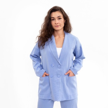 Casual Casual Set (jacket and trousers), blue, size 46-2