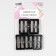 Biber for belt, 4.5 × 3 cm, 5 pcs, black/dark gray color