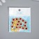 Decor for creativity plastic "Rubin Flower" set 20 pcs 1.2x1.2 cm