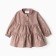 Baby dress I "pineapple", height 80-86, brown