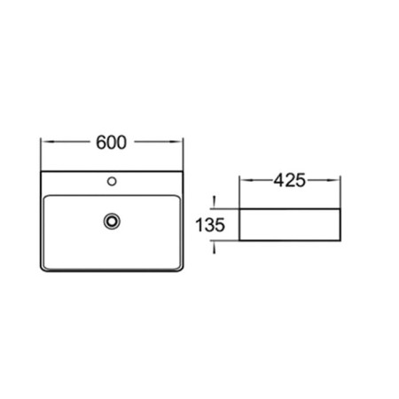 Comforty 78188 sink, invoice, white color-2