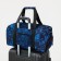 Sports bag with lightning, external pocket, blue color