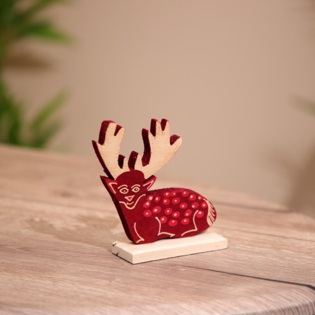 Souvenir "Deer" on the stand, tree 11x4x10 cm