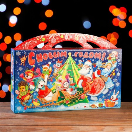 Gift box "Carousel", 39 x 7 x 21.5 cm