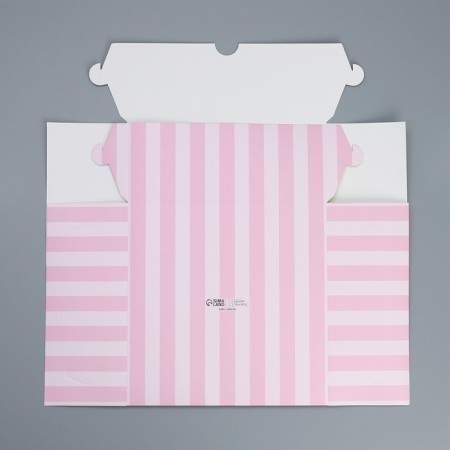 Box for cupcakes and gento-traps, confectionery packaging "Tasty mood", 25 x 25 x 10 cm-5