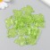 Decor for creativity plastic "Maple leaves" transparent green set 20 grams 0.4x5.6x5 cm