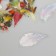 Stickers for creativity PLC PVC "Bright feathers" set 60 pcs 10x14 cm