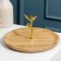 Serve dish "Tree", d = 24.5 cm, bamboo