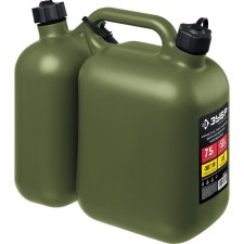 Canister for fuel and lubricants 