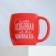 Ceramic mug "The most special", 250 ml, red color