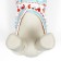 Holsteen "Deer", Size S (DS 25, Osh 25, OG 35 cm), White